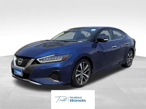 Deep Blue Pearl 2023 Nissan Maxima SV Xtronic CVT