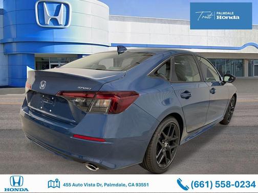 Blue Lagoon Pearl 2026 Honda Civic Sport