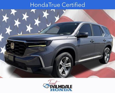 Modern Steel Metallic 2024 Honda Pilot EX-L