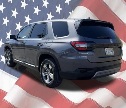 Modern Steel Metallic 2024 Honda Pilot EX-L