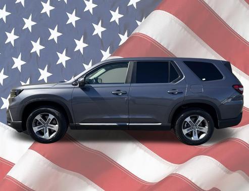 Modern Steel Metallic 2024 Honda Pilot EX-L