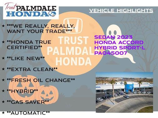 2023 Honda Accord Hybrid Base