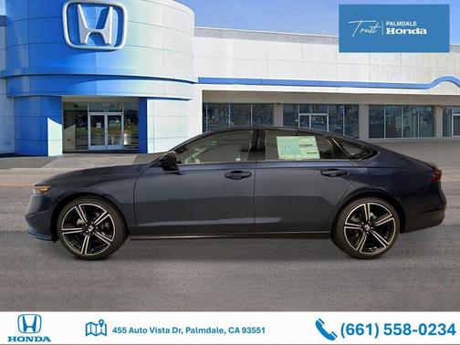 Canyon River Blue Metallic 2026 Honda Accord SE