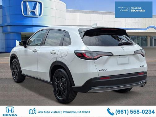 Platinum White Pearl 2026 Honda HR-V 2WD Sport