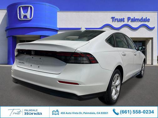 Platinum White Pearl 2026 Honda Accord LX 1.5T