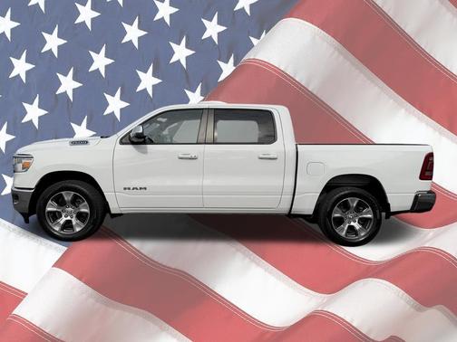 Bright White Clearcoat 2024 RAM 1500 Laramie