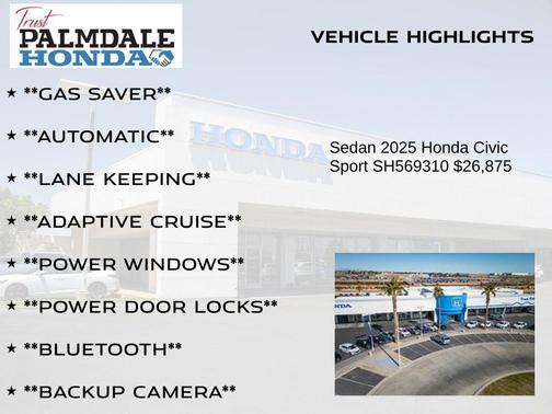 2025 Honda Civic Sport