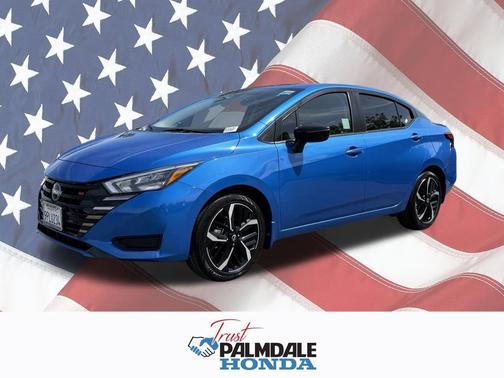 Electric Blue Metallic 2024 Nissan Versa 1.6 S