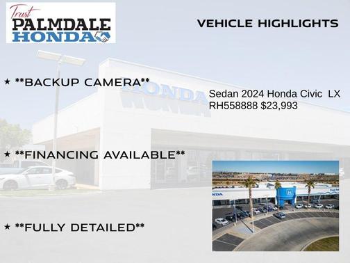 2024 Honda Civic LX