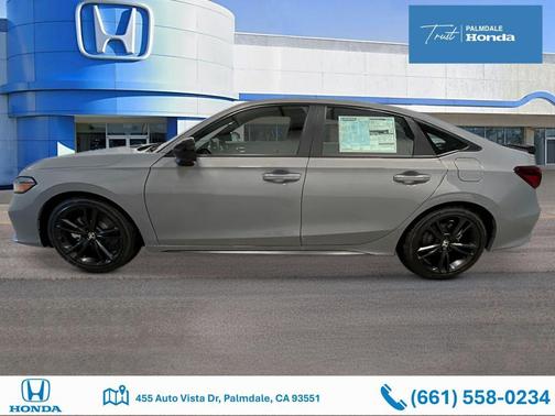 Urban Gray Pearl 2026 Honda Civic Si Base