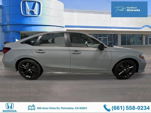 Urban Gray Pearl 2026 Honda Civic Si Base