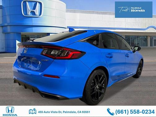 Boost Blue Pearl 2026 Honda Civic Sport