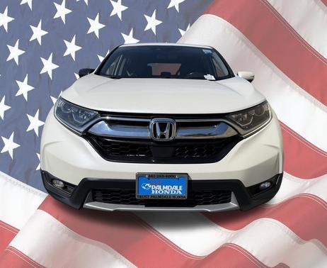 White Diamond Pearl 2018 Honda CR-V EX-L