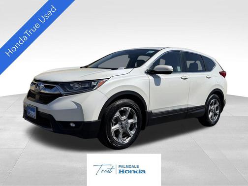 White Diamond Pearl 2018 Honda CR-V EX-L
