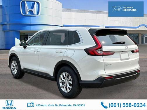 Platinum White Pearl 2026 Honda CR-V LX 2WD