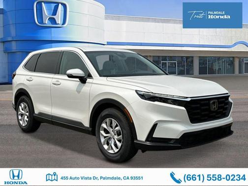 Platinum White Pearl 2026 Honda CR-V LX 2WD