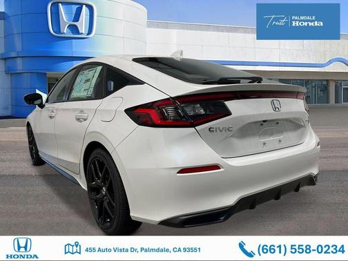 Platinum White Pearl 2026 Honda Civic Sport