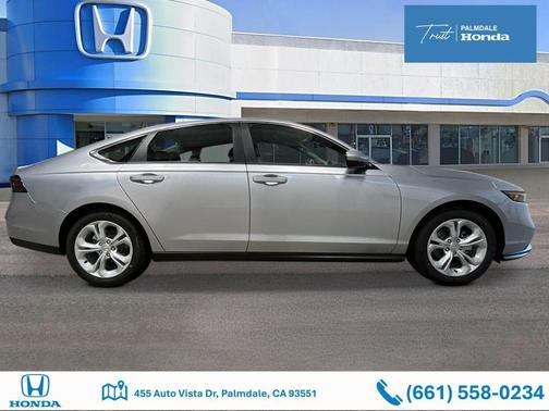 Solar Silver Metallic 2026 Honda Accord LX 1.5T