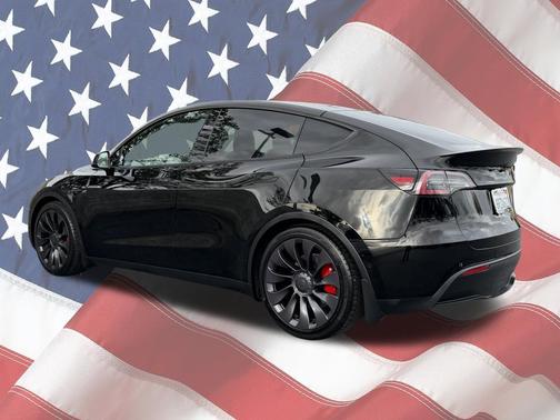 Solid Black 2020 Tesla Model Y Performance Dual Motor All-Wheel Drive