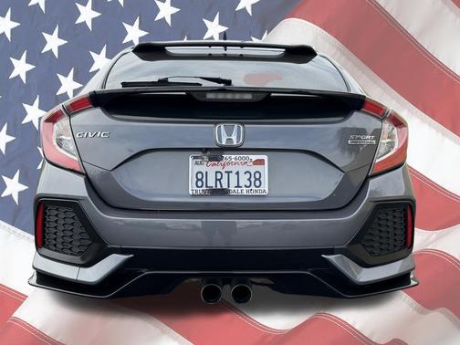 Modern Steel Metallic 2019 Honda Civic Sport Touring