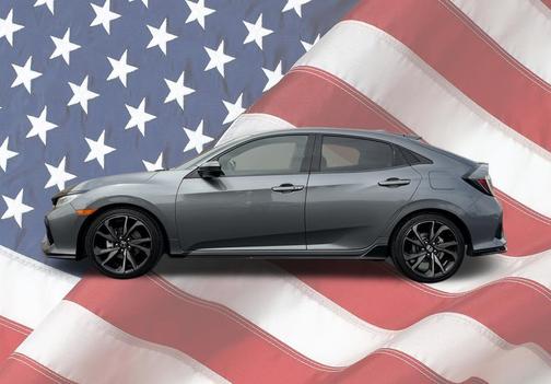 Modern Steel Metallic 2019 Honda Civic Sport Touring