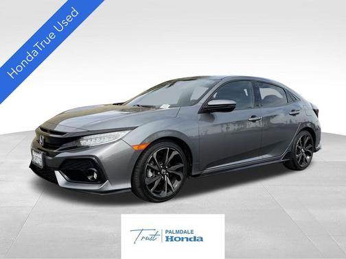 Modern Steel Metallic 2019 Honda Civic Sport Touring