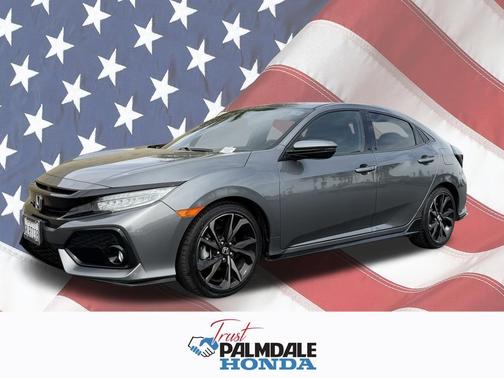 Modern Steel Metallic 2019 Honda Civic Sport Touring