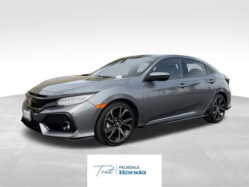 Modern Steel Metallic 2019 Honda Civic Sport Touring
