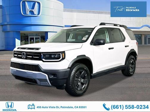 Platinum White Pearl 2026 Honda Passport AWD RTL Towing