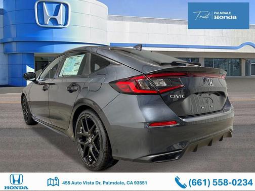Meteorite Gray Metallic 2026 Honda Civic Sport
