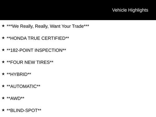 Platinum White Pearl 2024 Honda CR-V Hybrid Sport AWD