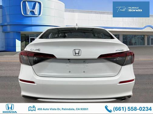 Platinum White Pearl 2026 Honda Civic Sport