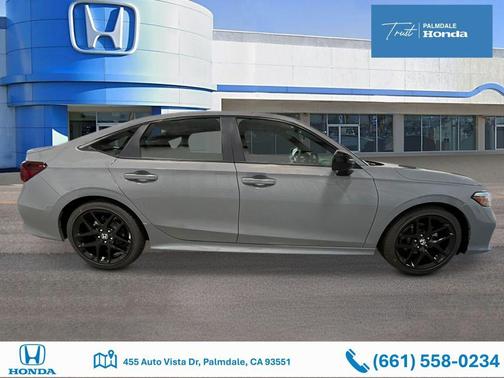 Urban Gray Pearl 2026 Honda Civic Sport
