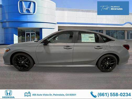 Urban Gray Pearl 2026 Honda Civic Sport