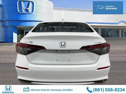 Platinum White Pearl 2026 Honda Civic Sport