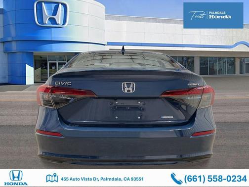 Blue Lagoon Pearl 2026 Honda Civic Hybrid Sport