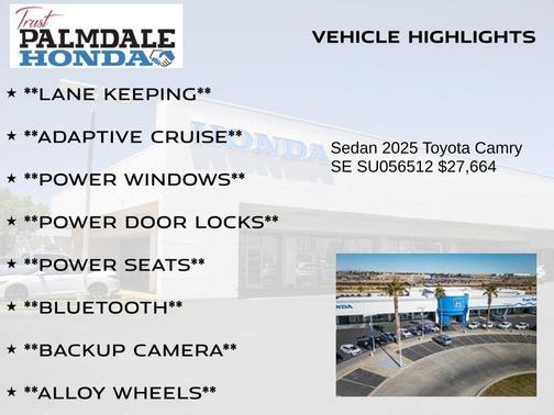 2025 Toyota Camry SE