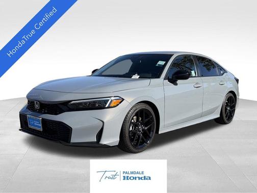 Urban Gray Pearl 2025 Honda Civic Sport