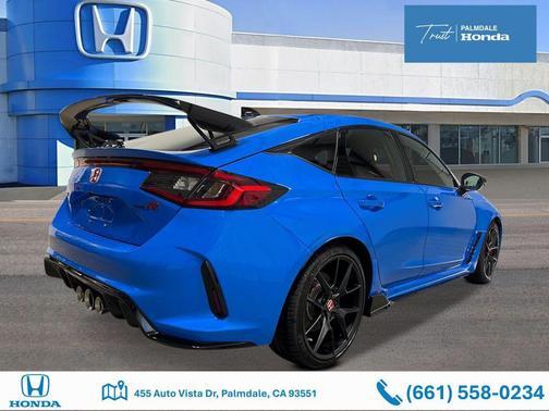 Boost Blue Pearl 2026 Honda Civic Type R