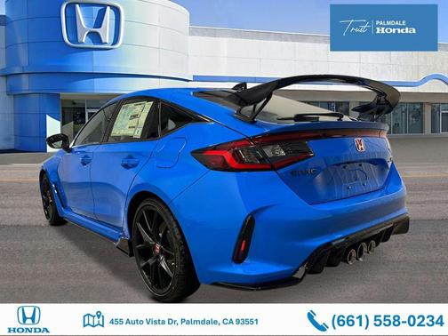 Boost Blue Pearl 2026 Honda Civic Type R