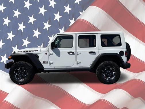 Bright White Clearcoat 2023 Jeep Wrangler Rubicon