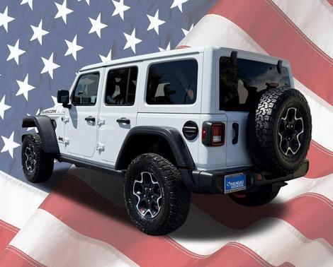 Bright White Clearcoat 2023 Jeep Wrangler Rubicon