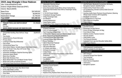 2023 Jeep Wrangler Rubicon
