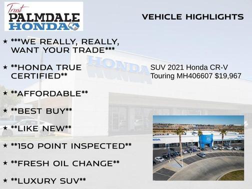 2021 Honda CR-V 2WD Touring
