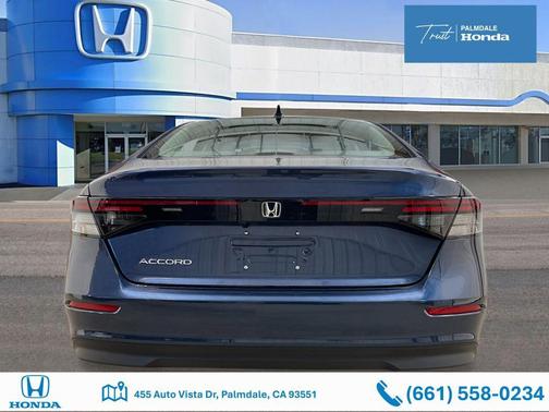 Canyon River Blue Metallic 2026 Honda Accord SE