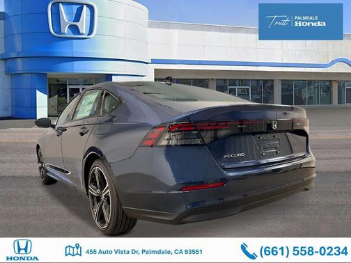 Canyon River Blue Metallic 2026 Honda Accord SE