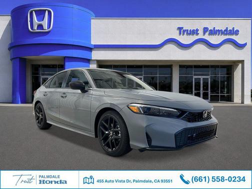 Urban Gray Pearl 2026 Honda Civic Sport