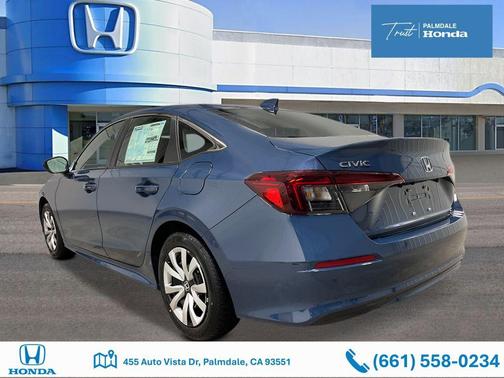 Blue Lagoon Pearl 2026 Honda Civic LX