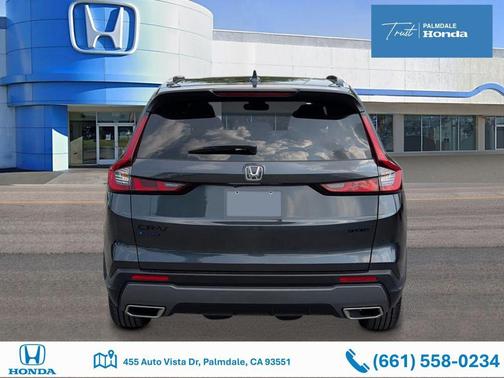 Meteorite Gray Metallic 2026 Honda CR-V Hybrid Sport FWD