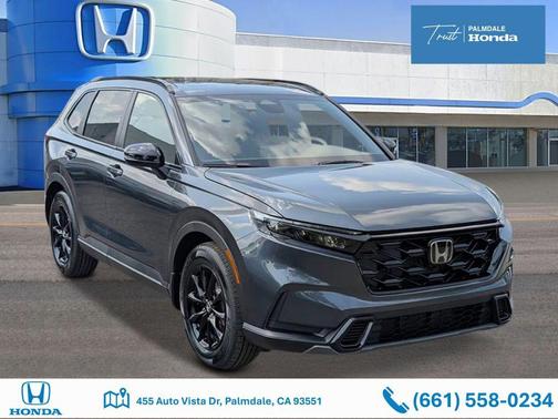 Meteorite Gray Metallic 2026 Honda CR-V Hybrid Sport FWD